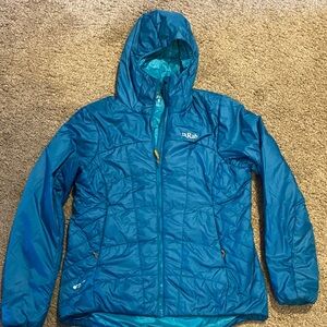 Rab teal blue Xenon Jacket